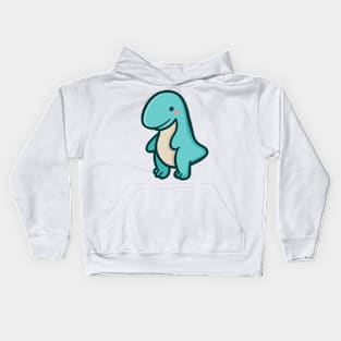 Cute T-Rex, Derpy Dino, Dinosaur Kids Hoodie